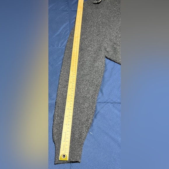 Jos. A. Bank Wool-Cashmere Crew Neck Sweater charcoal - Picture 5 of 6